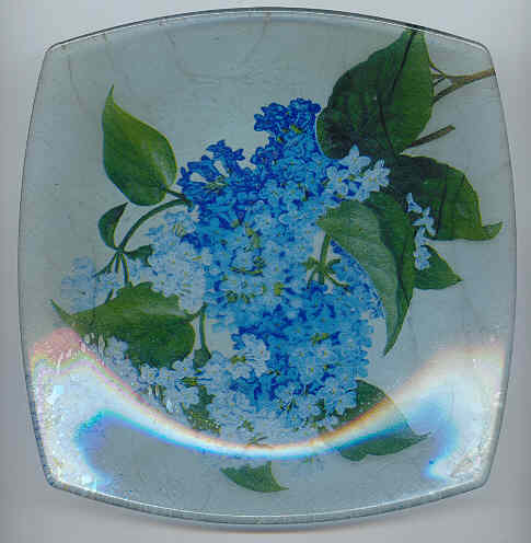 Assiette Hortensia