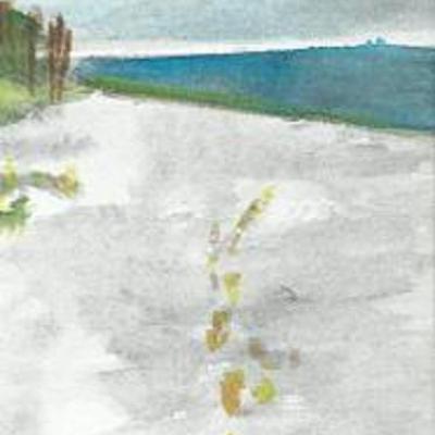 Des pas sur le sable (2)