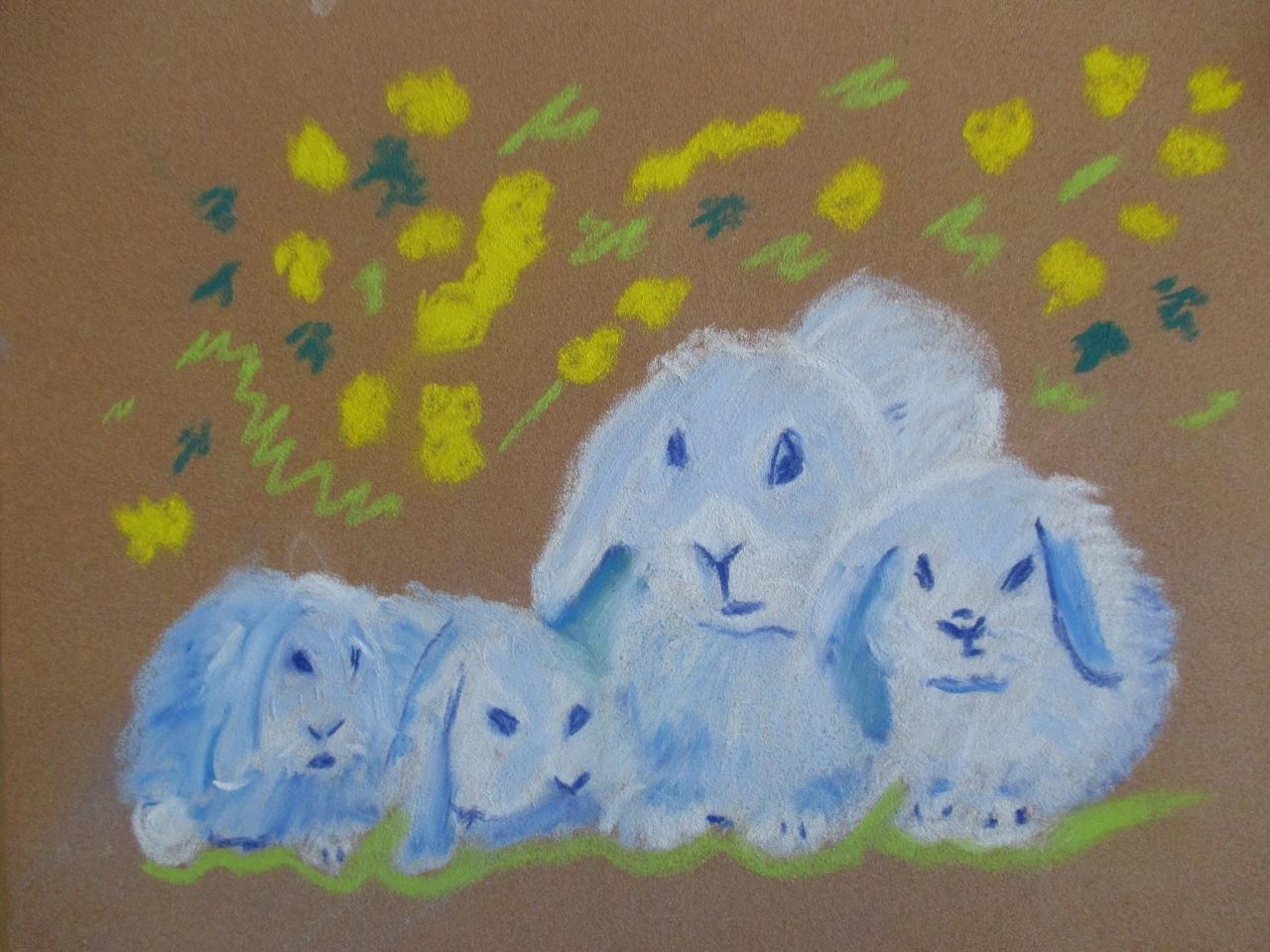 Les lapins bleus (1)