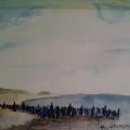 Bord de mer, par Krystyna Umiastowska