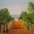 Chemin vers la plage, par Krystyna Umiastowska