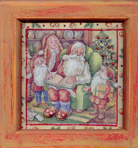 Le repos de Père Noël, par Krystyna Umiastowska