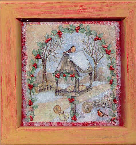 Oiseaux en hiver, par Krystyna Umiastowska