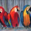 Perroquets,  par Krystyna Umiastowska